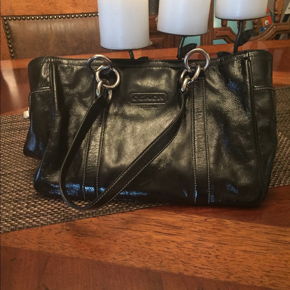 Coach black bag